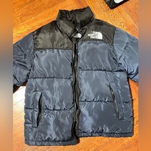 The North Face Charcoal Puffer Jacket
